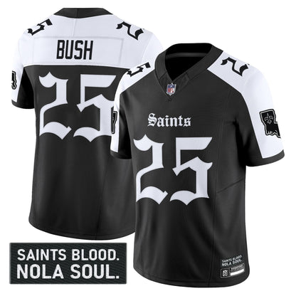 New Orleans Saints 'Gothic Vieux Carré Edition' Vapor Jersey - All Stitched