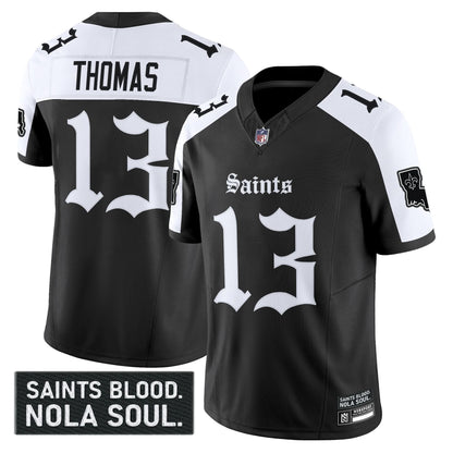 New Orleans Saints 'Gothic Vieux Carré Edition' Vapor Jersey - All Stitched