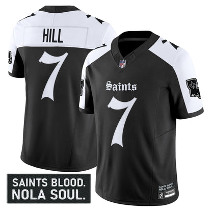 New Orleans Saints 'Gothic Vieux Carré Edition' Vapor Jersey - All Stitched