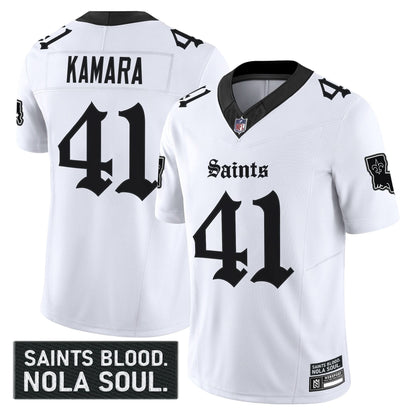 New Orleans Saints 'Gothic Vieux Carré Edition' Vapor Jersey - All Stitched