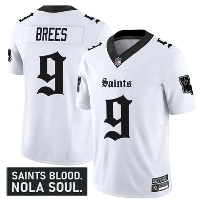 New Orleans Saints 'Gothic Vieux Carré Edition' Vapor Jersey - All Stitched