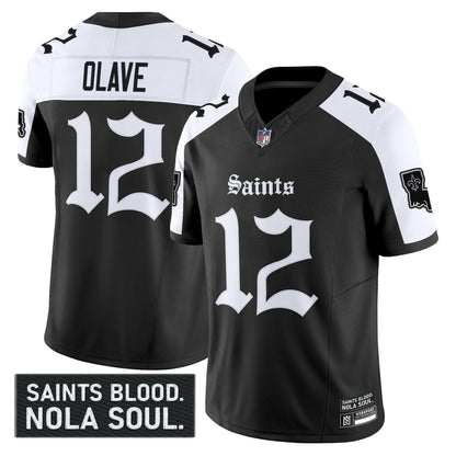 New Orleans Saints 'Gothic Vieux Carré Edition' Vapor Jersey - All Stitched