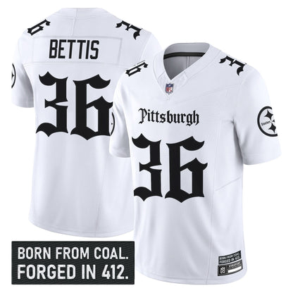Pittsburgh Steelers 'Gothic Steel City Edition' Vapor Limited Jersey - All Stitched