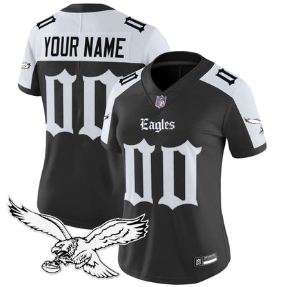 Philadelphia Eagles 'Gothic Philly Edition' Vapor Limited Custom Jersey - All Stitched