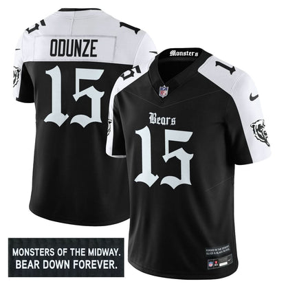 Chicago Bears 'Gothic Monsters Edition' Vapor Limited Jersey - All Stitched