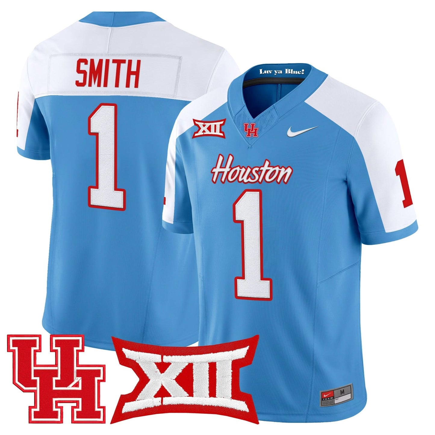 Houston Cougars 2025 Vapor Limited Jersey - All Stitched