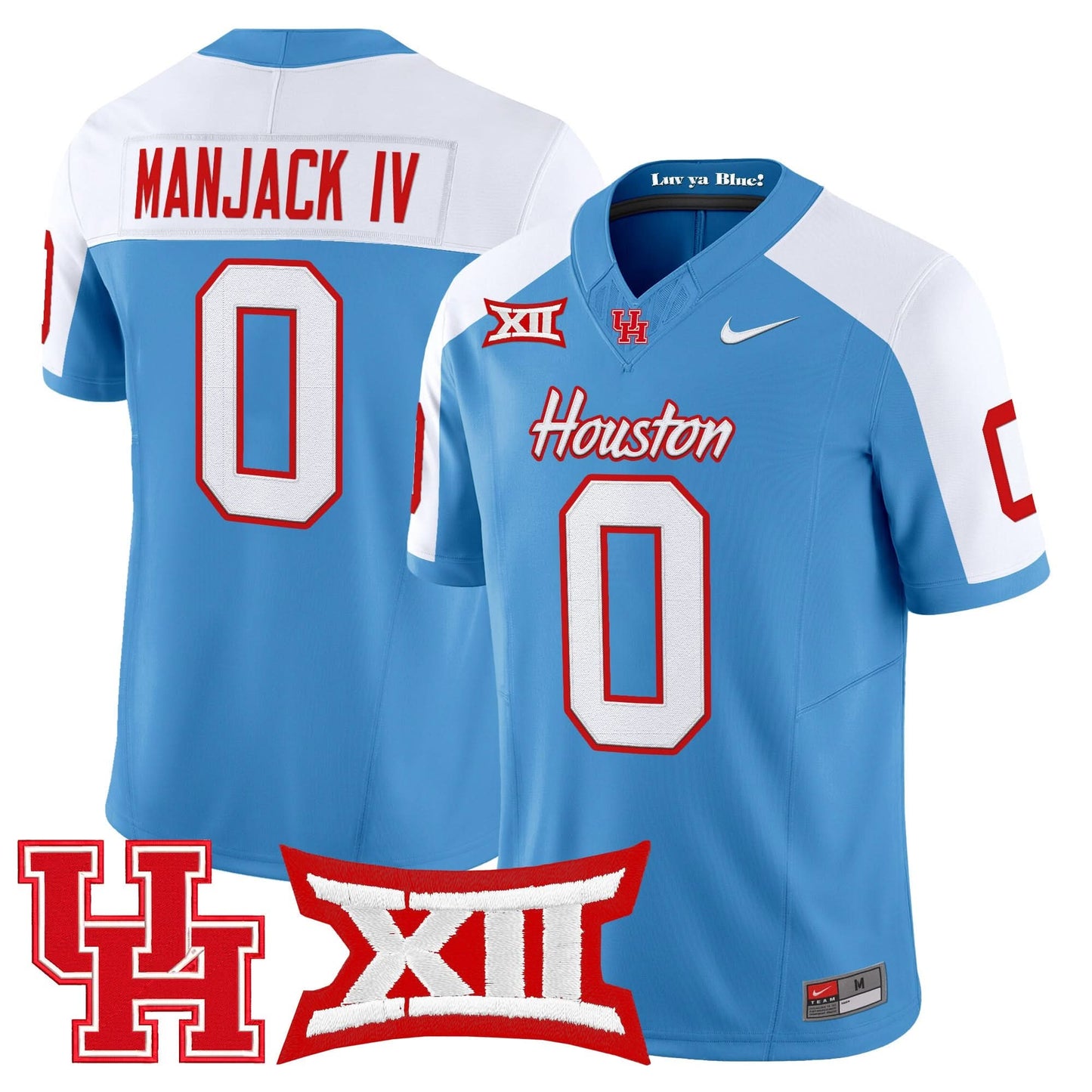 Houston Cougars 2025 Vapor Limited Jersey - All Stitched