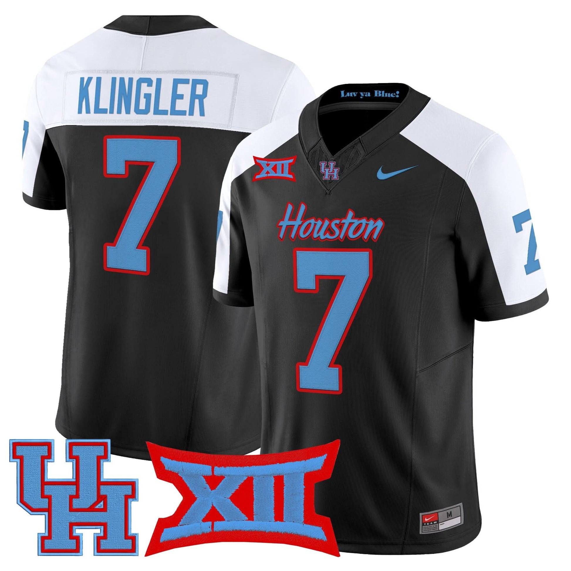 Houston Cougars 2025 Vapor Limited Jersey - All Stitched