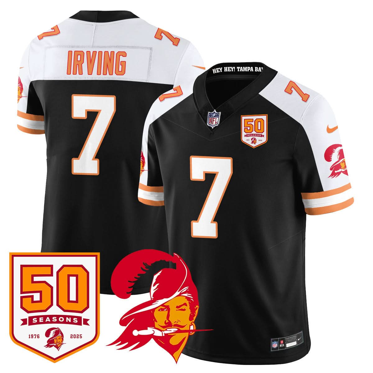 Tampa Bay Buccaneers '76 Vapor Limited Jersey - All Stitched