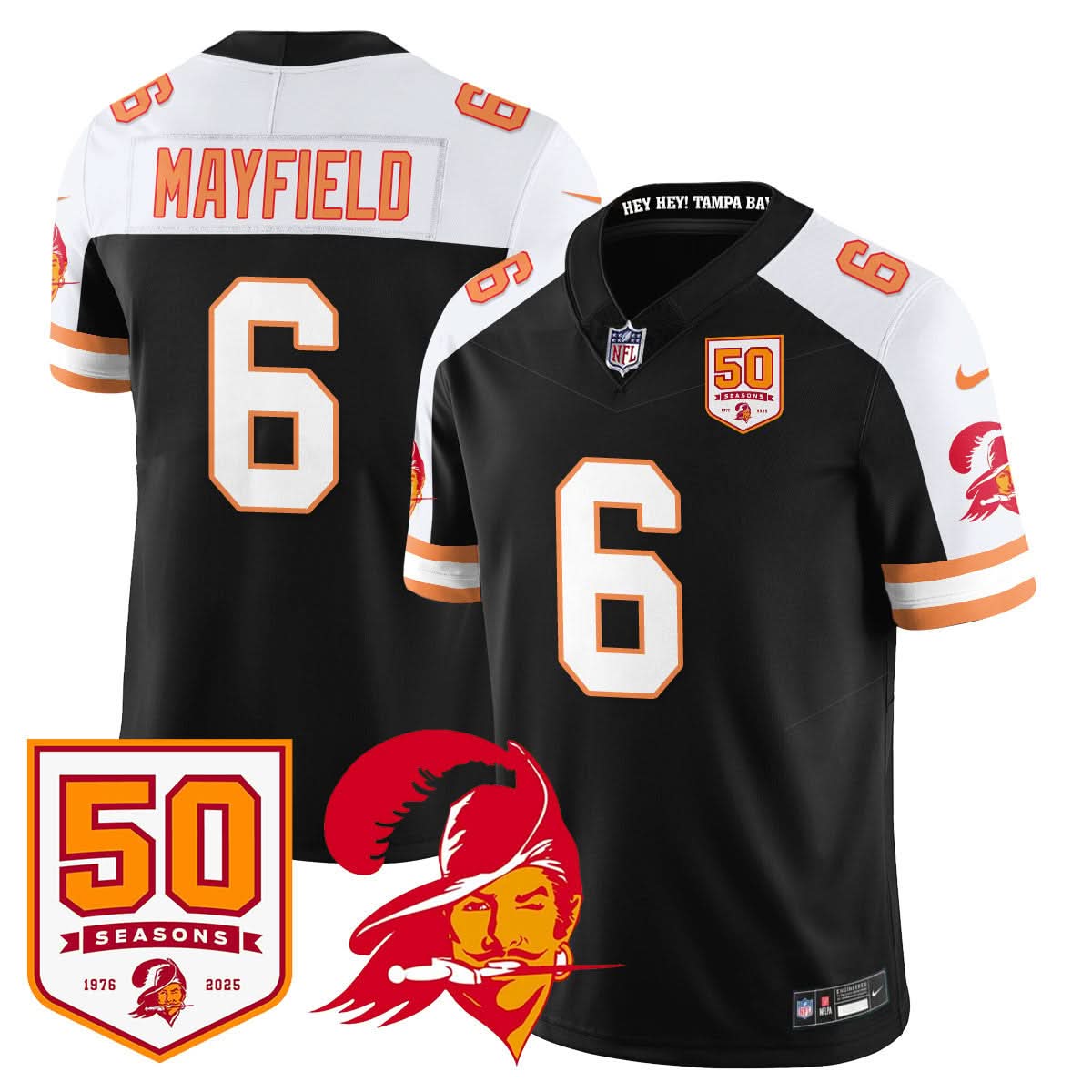 Tampa Bay Buccaneers '76 Vapor Limited Jersey - All Stitched