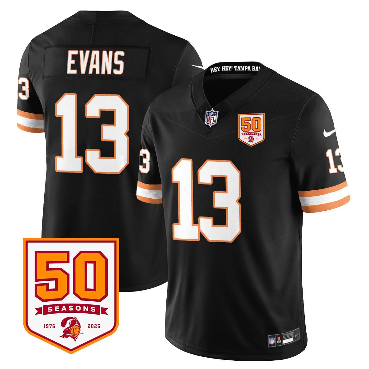 Tampa Bay Buccaneers '76 Vapor Limited Jersey - All Stitched