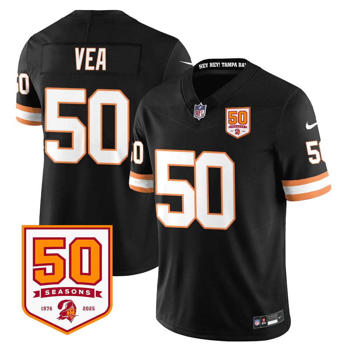 Tampa Bay Buccaneers '76 Vapor Limited Jersey - All Stitched