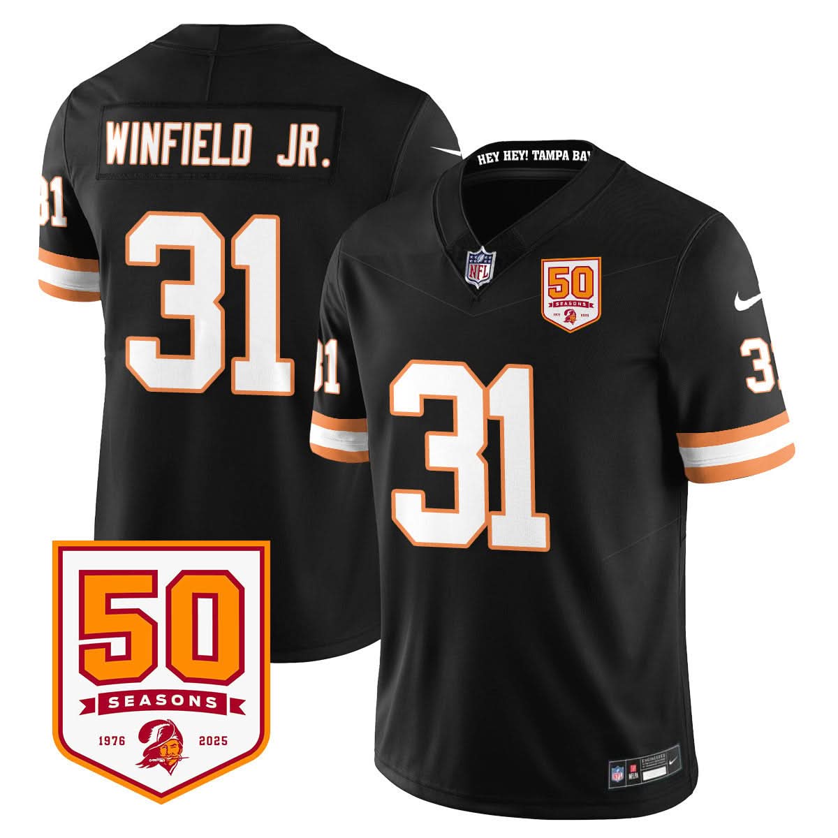 Tampa Bay Buccaneers '76 Vapor Limited Jersey - All Stitched