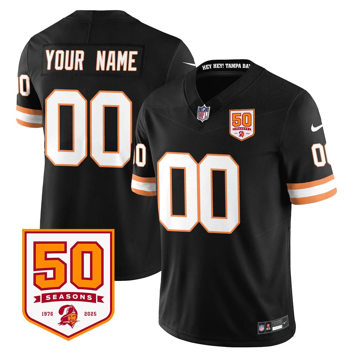 Tampa Bay Buccaneers '76 Vapor Limited Jersey - All Stitched