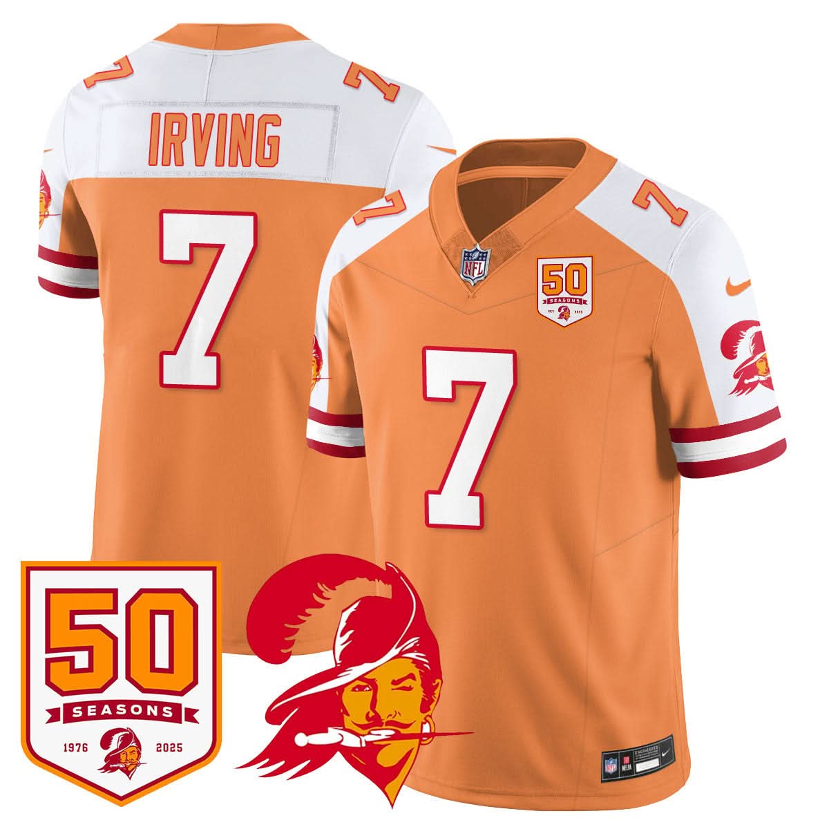 Tampa Bay Buccaneers '76 Vapor Limited Jersey - All Stitched