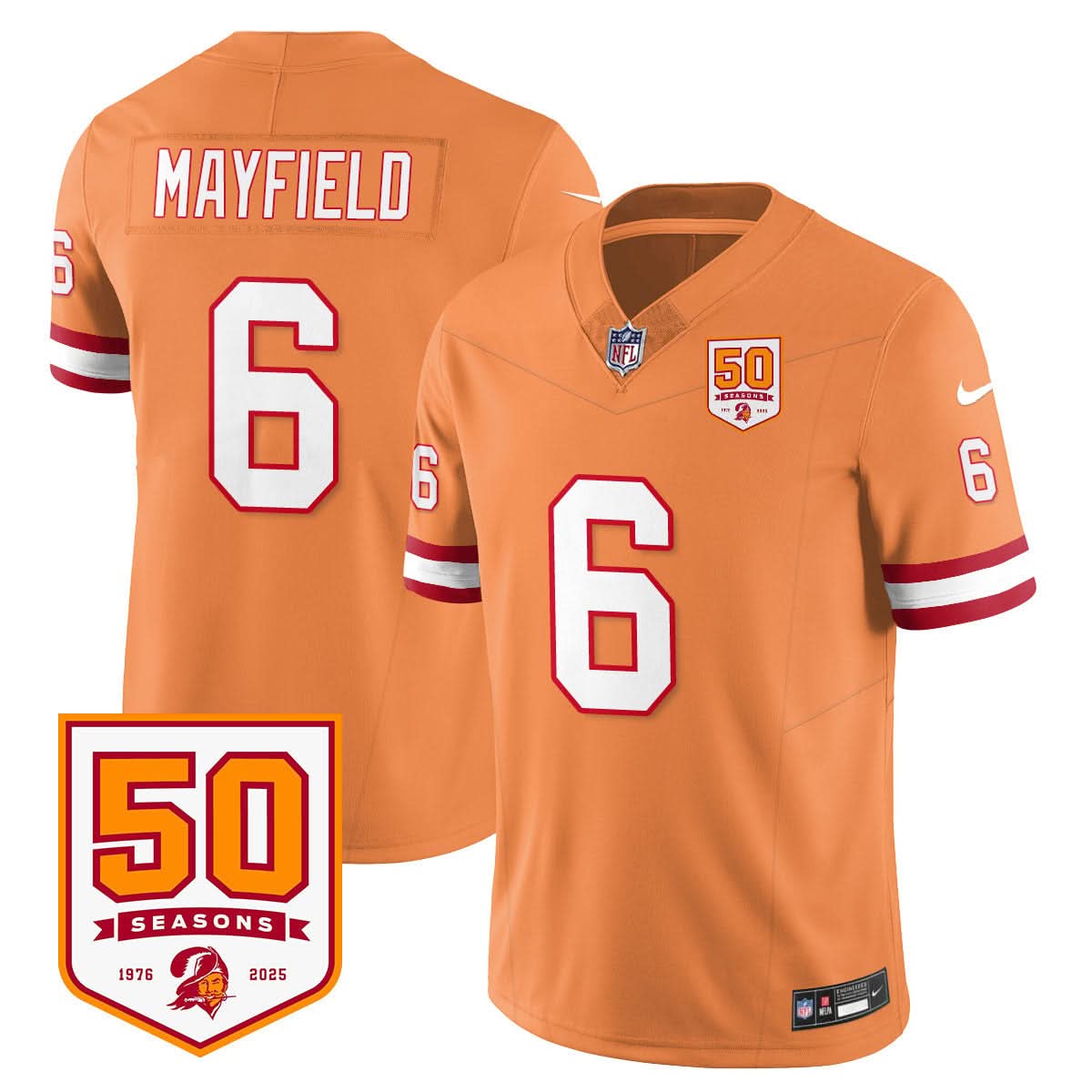 Tampa Bay Buccaneers '76 Vapor Limited Jersey - All Stitched