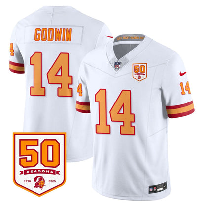 Tampa Bay Buccaneers '76 Vapor Limited Jersey - All Stitched