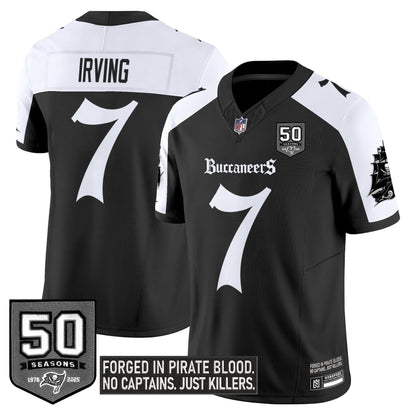 Tampa Bay Buccaneers 'Gothic Pirate Shadows Edition' Limited Jersey - All Stitched