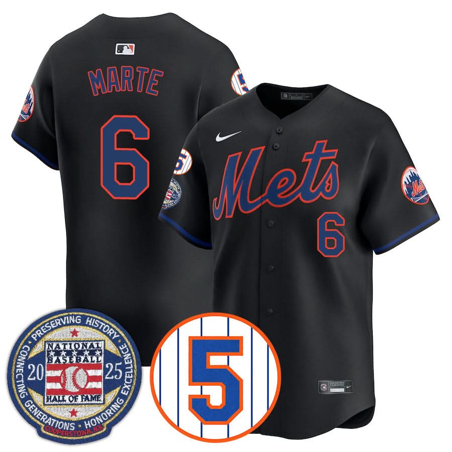 New York Mets Number Retirement & Hall of Fame Gold Jersey - All Stitched