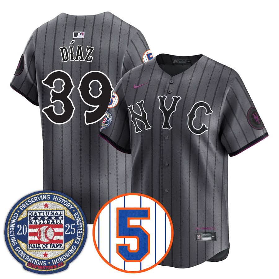 New York Mets Number Retirement & Hall of Fame Gold Jersey - All Stitched