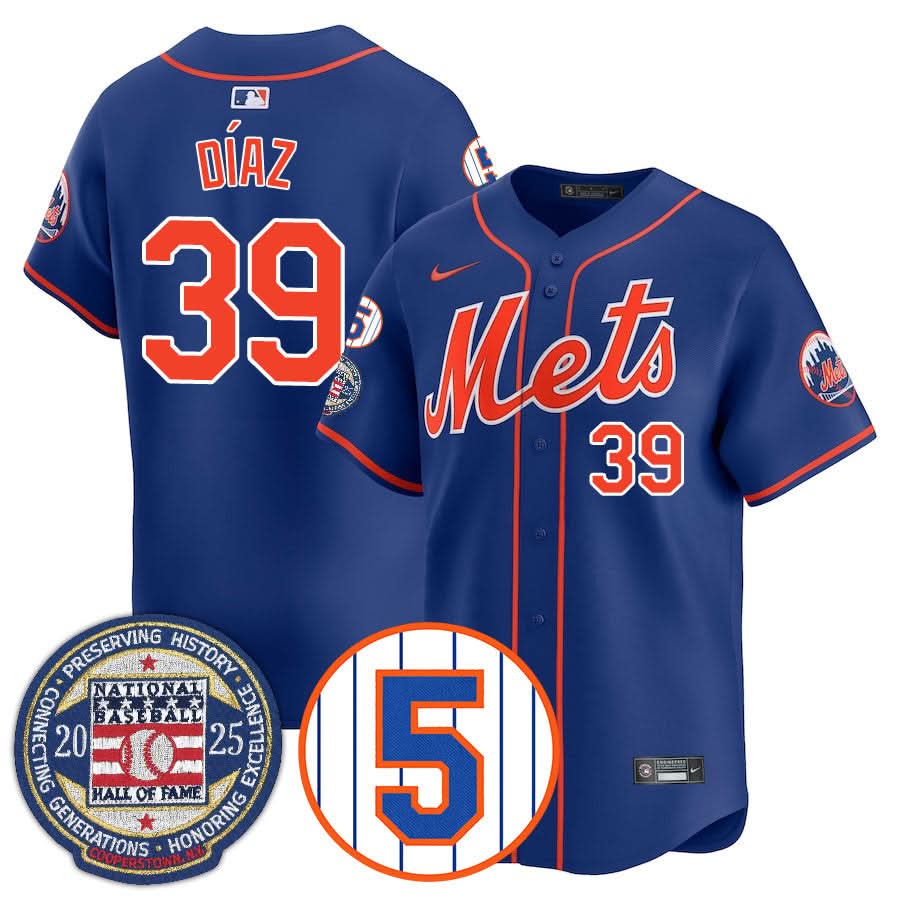 New York Mets Number Retirement & Hall of Fame Gold Jersey - All Stitched