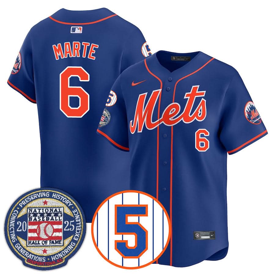 New York Mets Number Retirement & Hall of Fame Gold Jersey - All Stitched