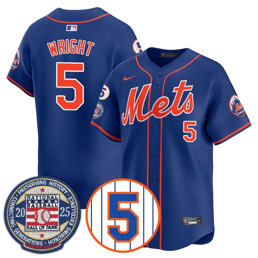 New York Mets Number Retirement & Hall of Fame Gold Jersey - All Stitched