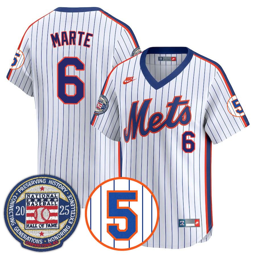 New York Mets Number Retirement & Hall of Fame Gold Jersey - All Stitched
