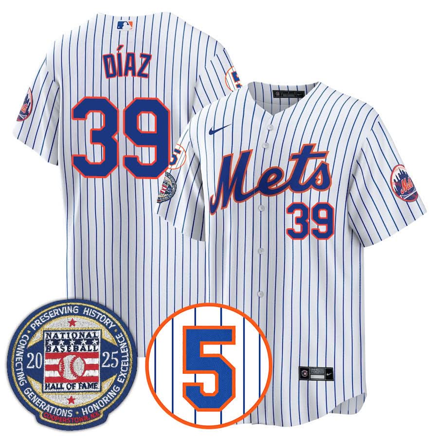 New York Mets Number Retirement & Hall of Fame Gold Jersey - All Stitched