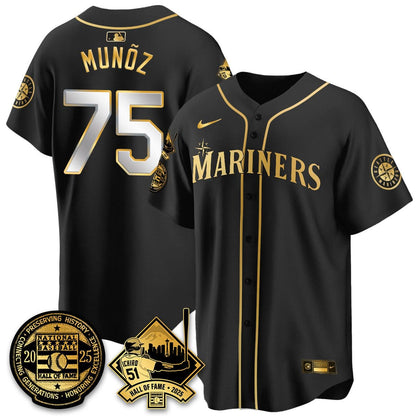 Seattle Mariners Ichiro Number Retirement Jersey V2 - All Stitched