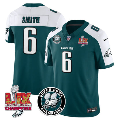 Philadelphia Eagles Super Bowl LIX Champions Jersey - All Stitched