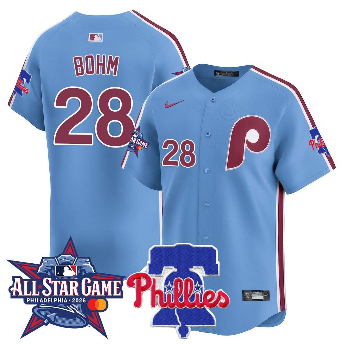 Philadelphia Phillies 2026 MLB All-Star Jersey - All Stitched