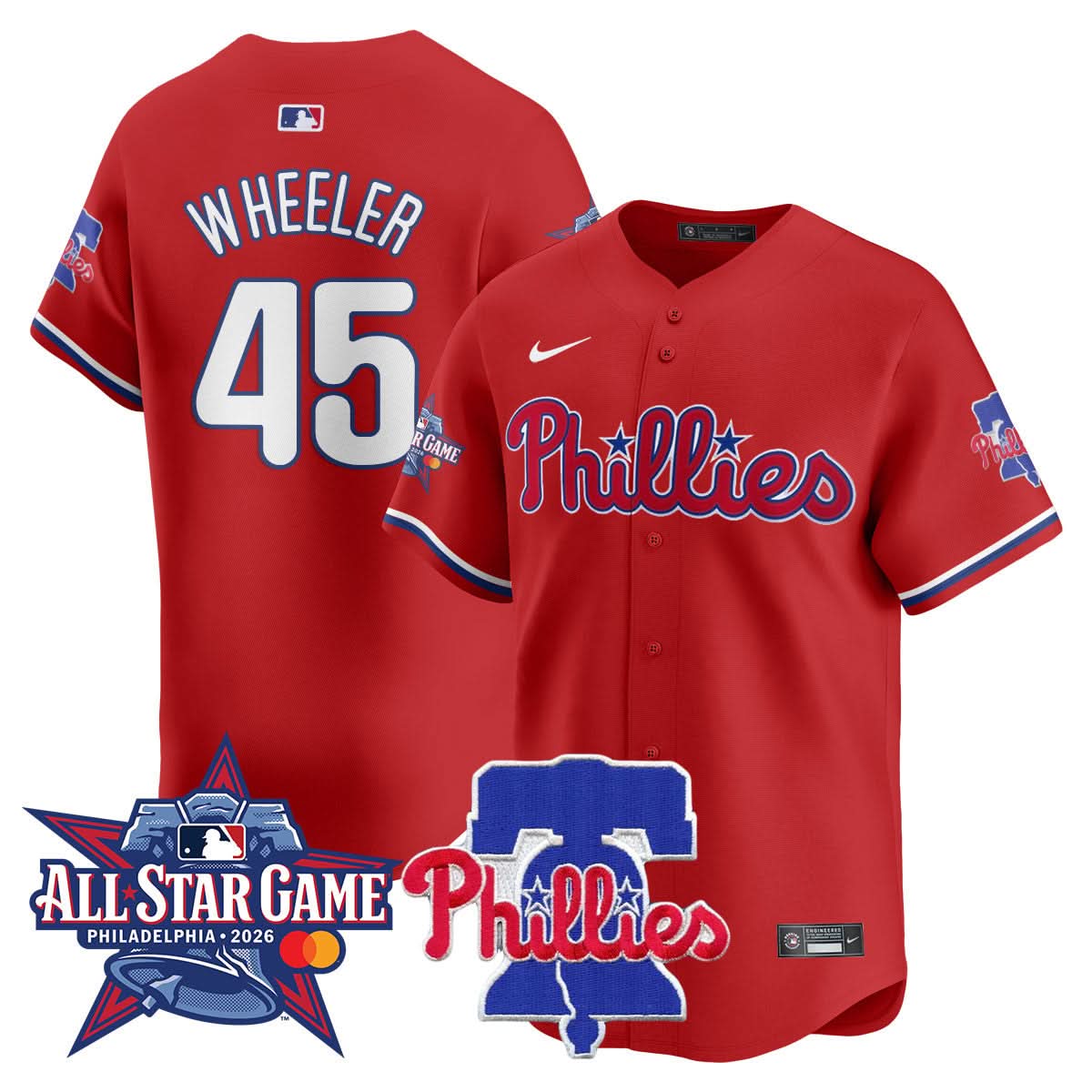 Philadelphia Phillies 2026 MLB All-Star Jersey - All Stitched