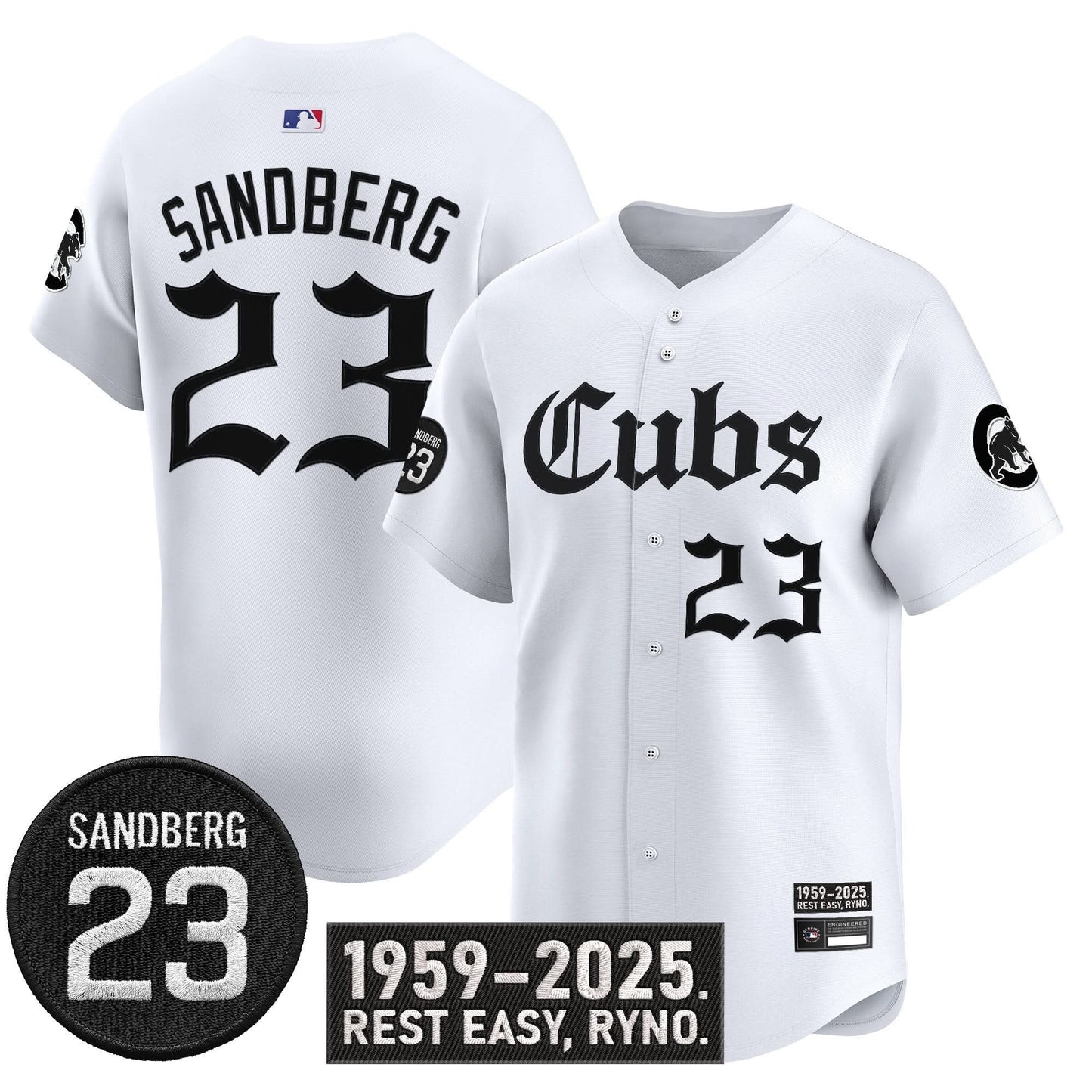 Chicago Cubs 'Ryne Sandberg Tribute' Vapor Premier Limited Jersey - All Stitched
