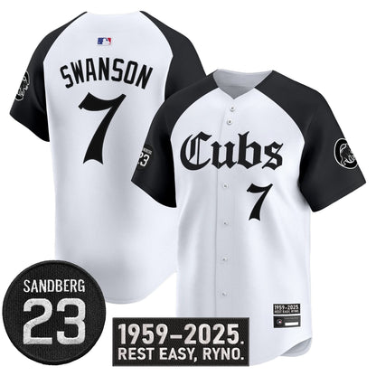 Chicago Cubs 'Ryne Sandberg Tribute' Vapor Premier Limited Jersey - All Stitched