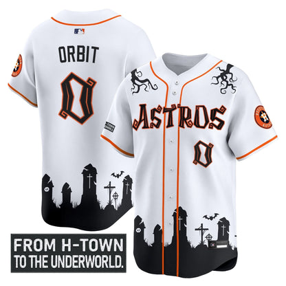 Houston Astros 'Halloween Shadows Edition' Vapor Premier Limited Jersey - Stitched