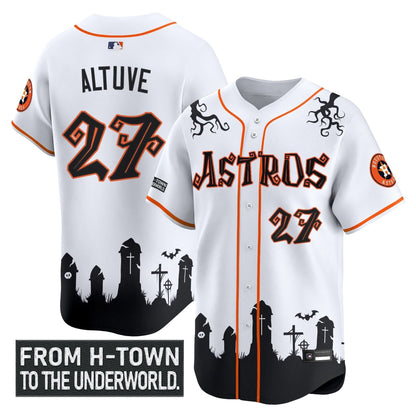 Houston Astros 'Halloween Shadows Edition' Vapor Premier Limited Jersey - Stitched