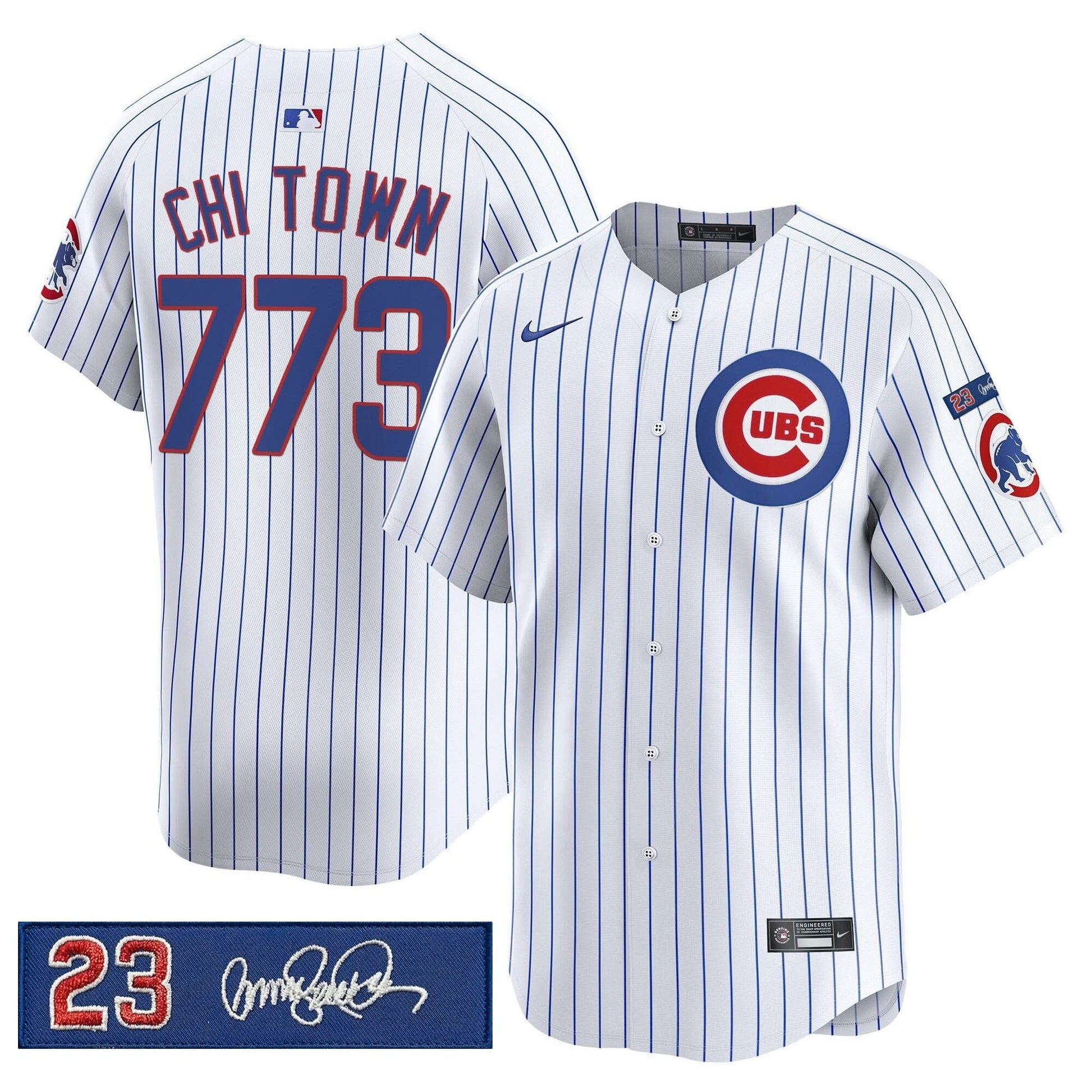 Chicago Cubs 'Ryne Sandberg Tribute' Vapor Premier Limited Jersey V3 - All Stitched