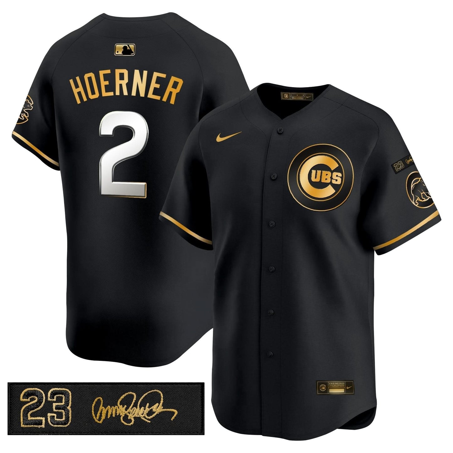 Chicago Cubs 'Ryne Sandberg Tribute' Vapor Premier Limited Jersey V3 - All Stitched