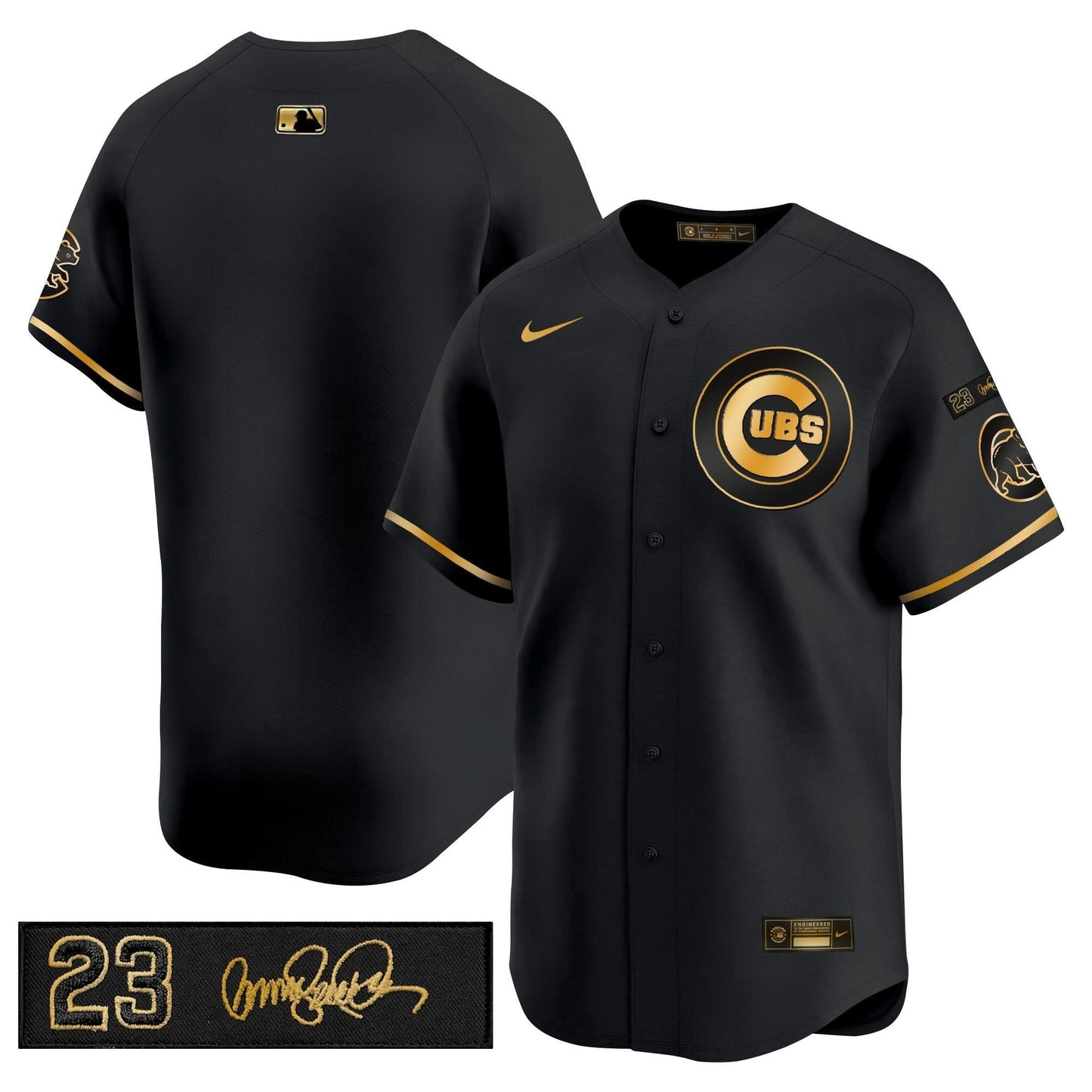 Chicago Cubs 'Ryne Sandberg Tribute' Vapor Premier Limited Jersey V3 - All Stitched
