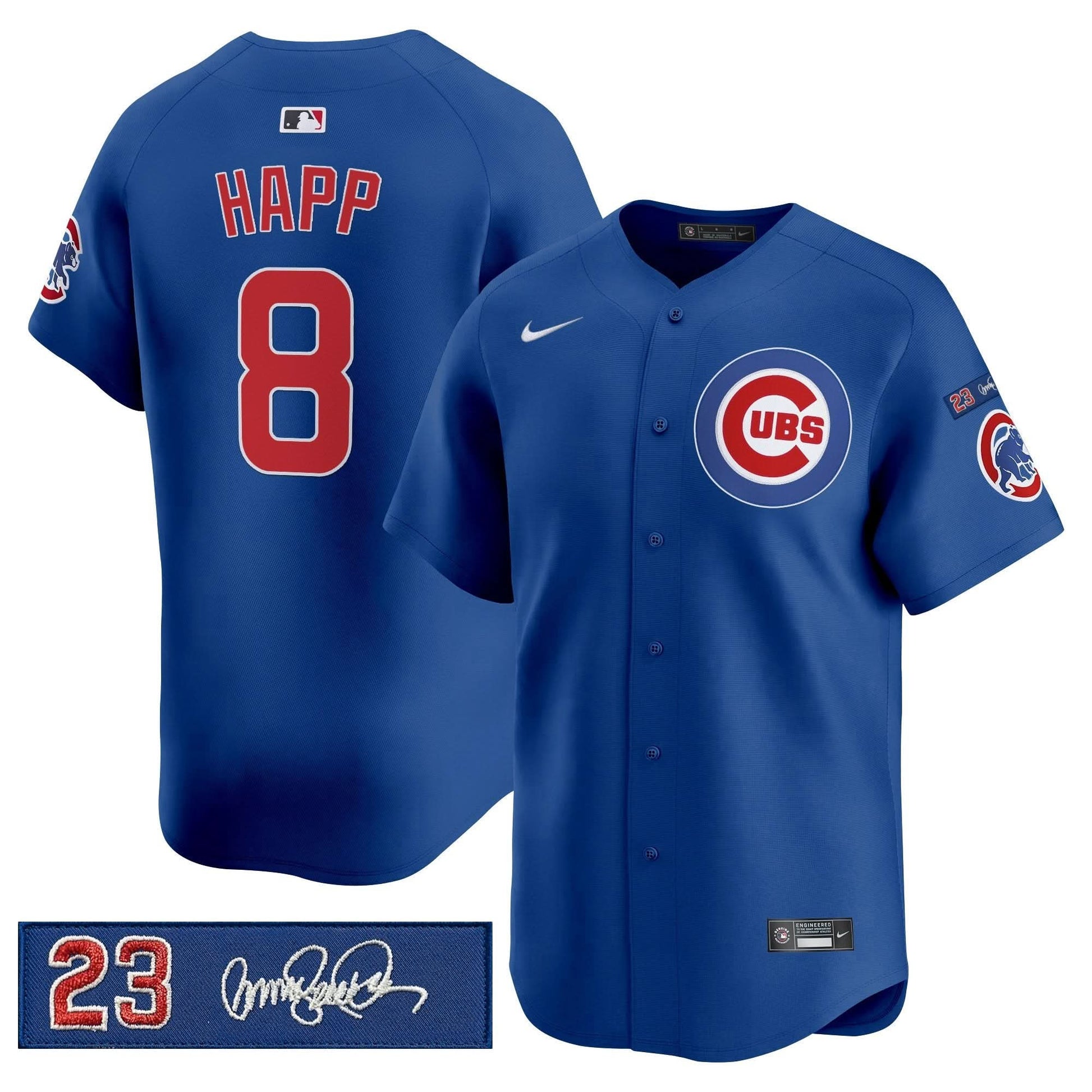 Chicago Cubs 'Ryne Sandberg Tribute' Vapor Premier Limited Jersey V3 - All Stitched