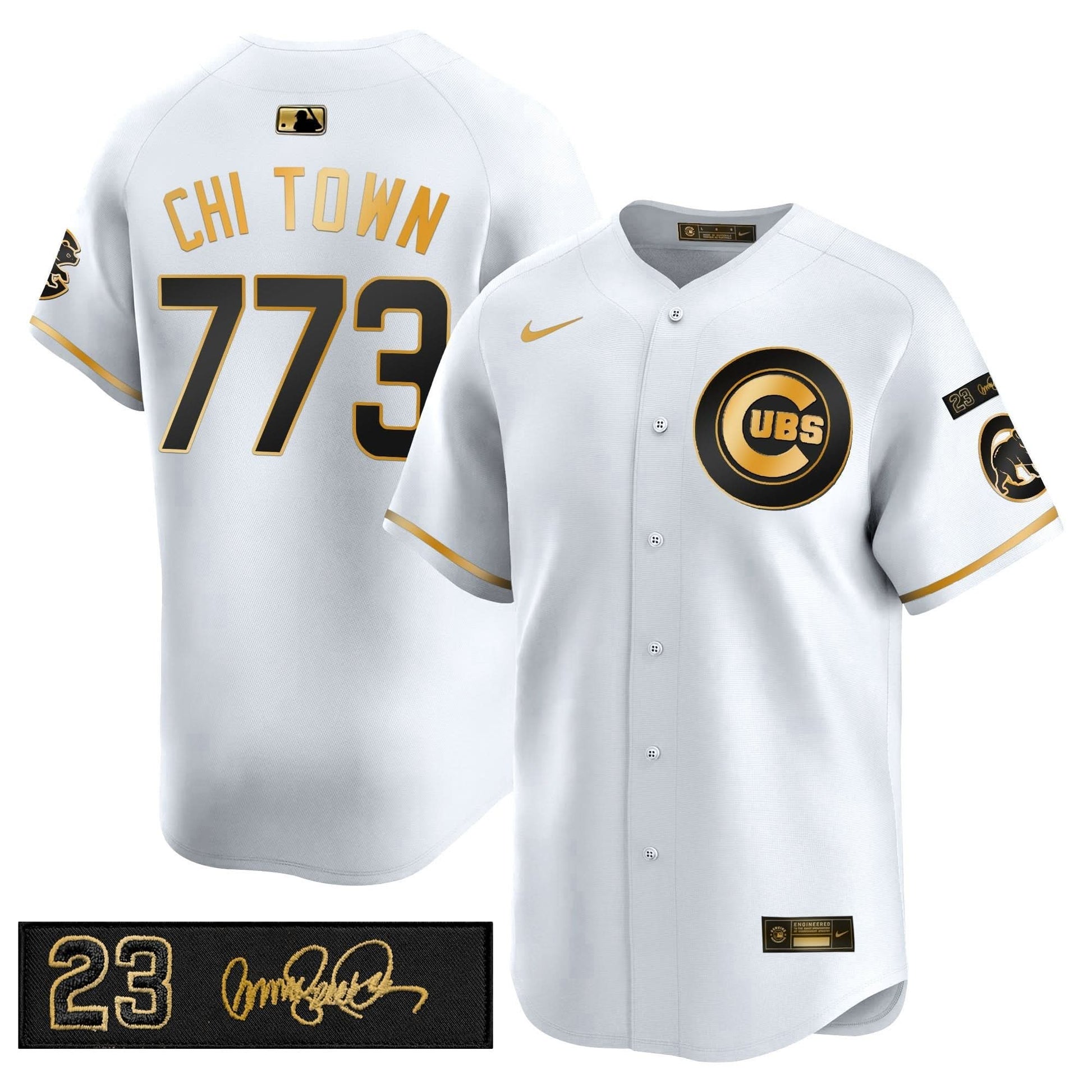 Chicago Cubs 'Ryne Sandberg Tribute' Vapor Premier Limited Jersey V3 - All Stitched