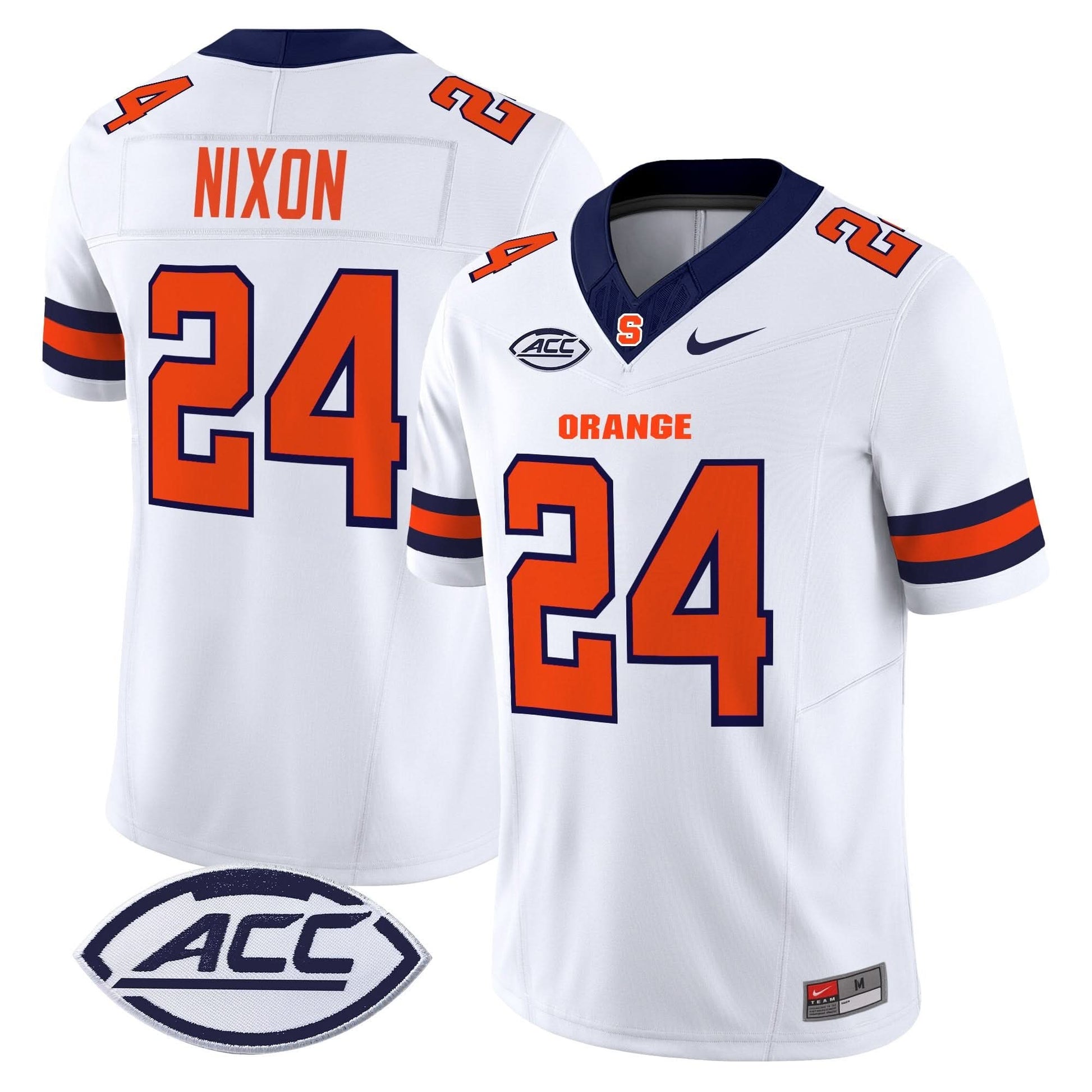 Syracuse Orange 2025 Vapor Limited Jersey - All stitched