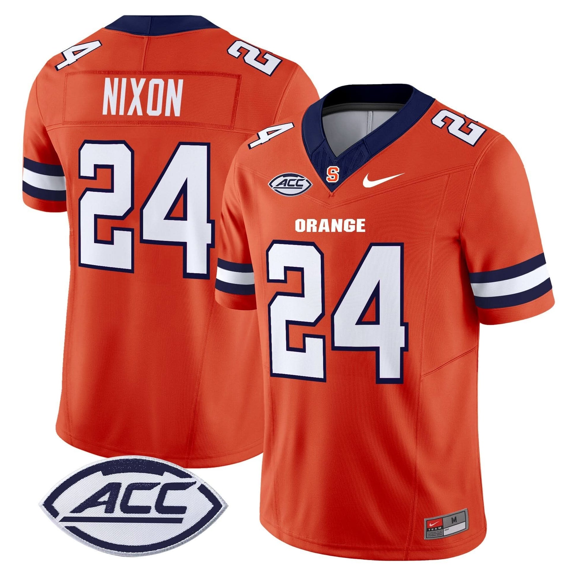 Syracuse Orange 2025 Vapor Limited Jersey - All stitched