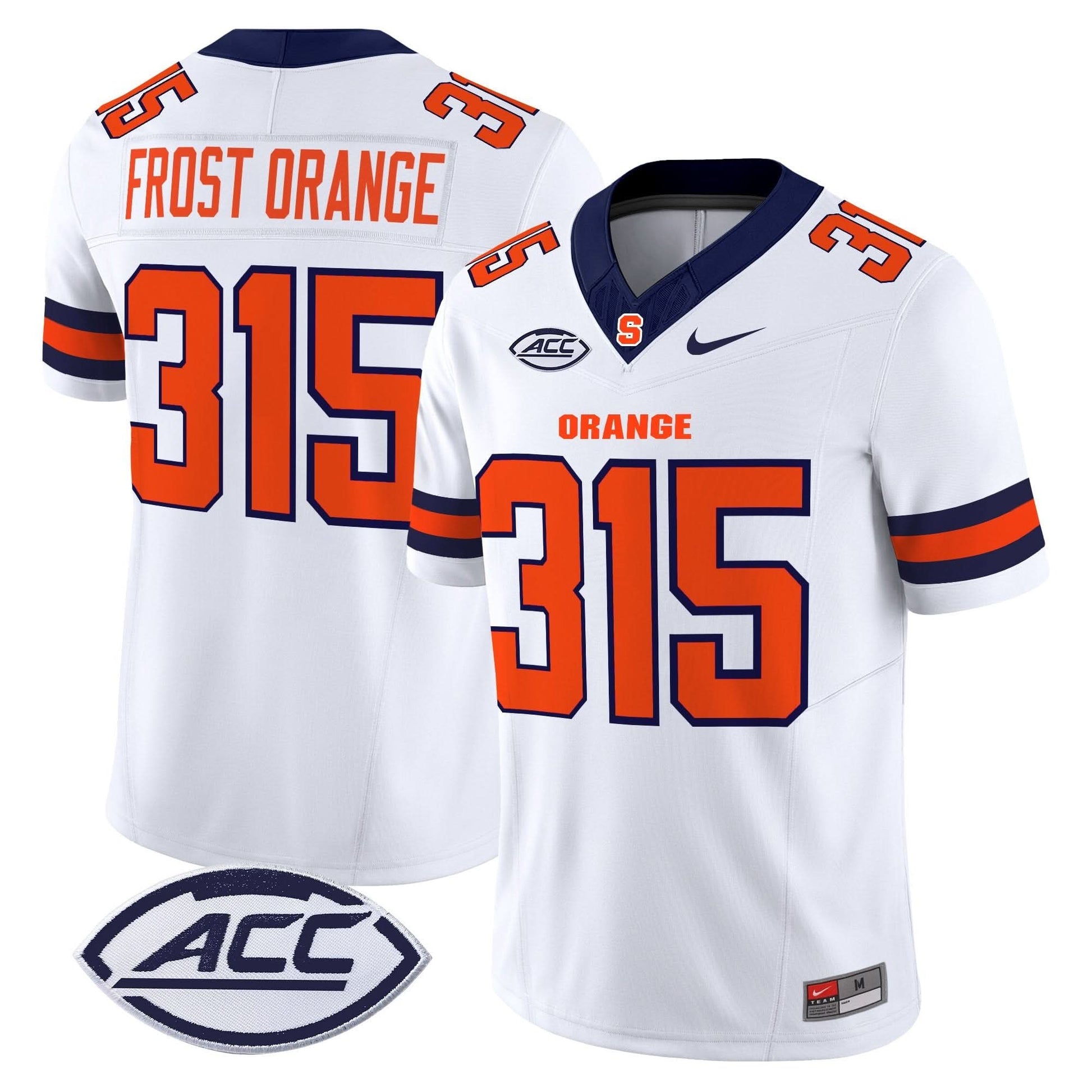 Syracuse Orange 2025 Vapor Limited Jersey - All stitched