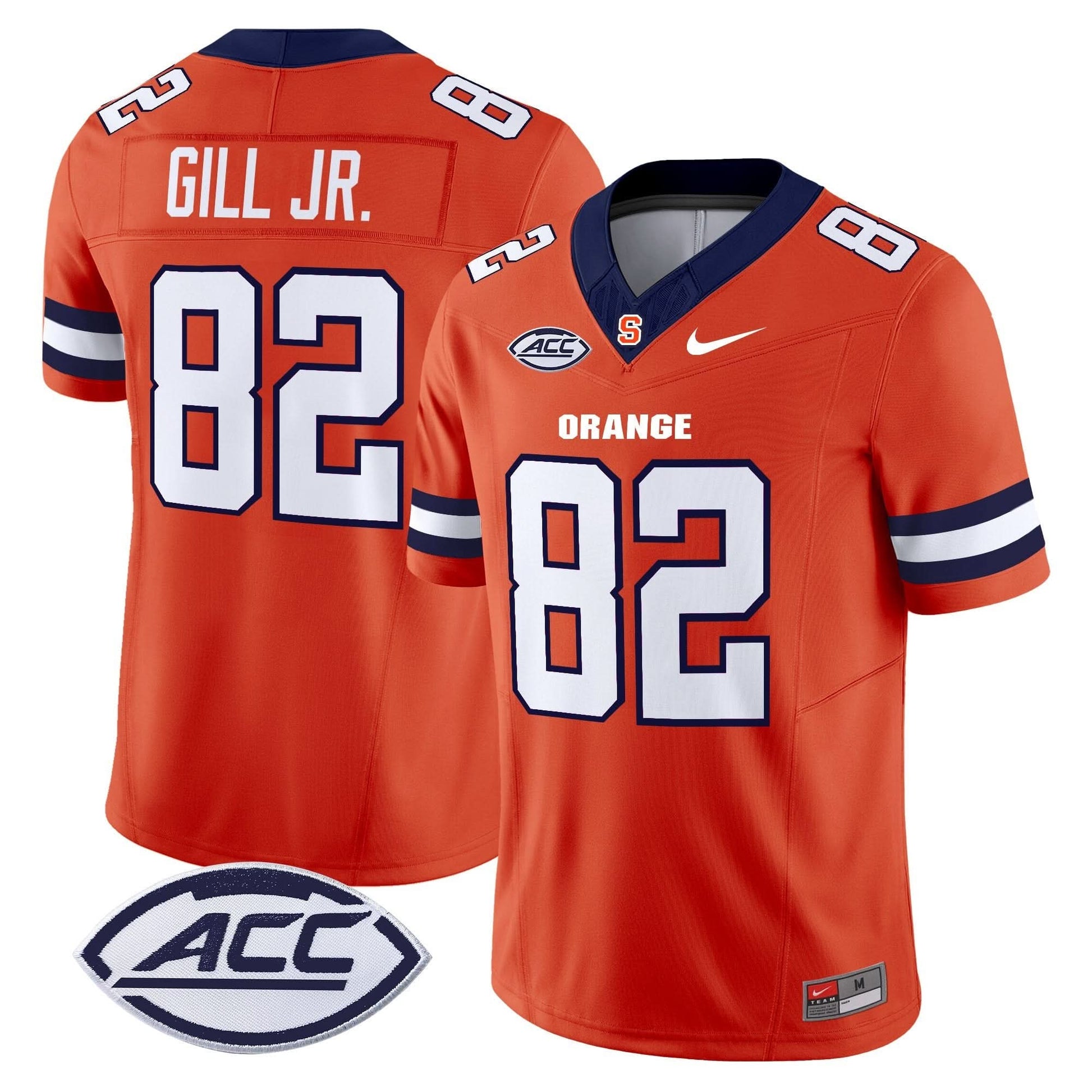 Syracuse Orange 2025 Vapor Limited Jersey - All stitched