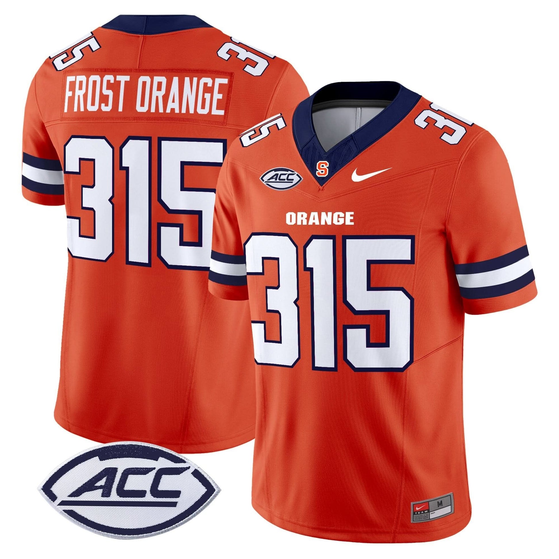 Syracuse Orange 2025 Vapor Limited Jersey - All stitched