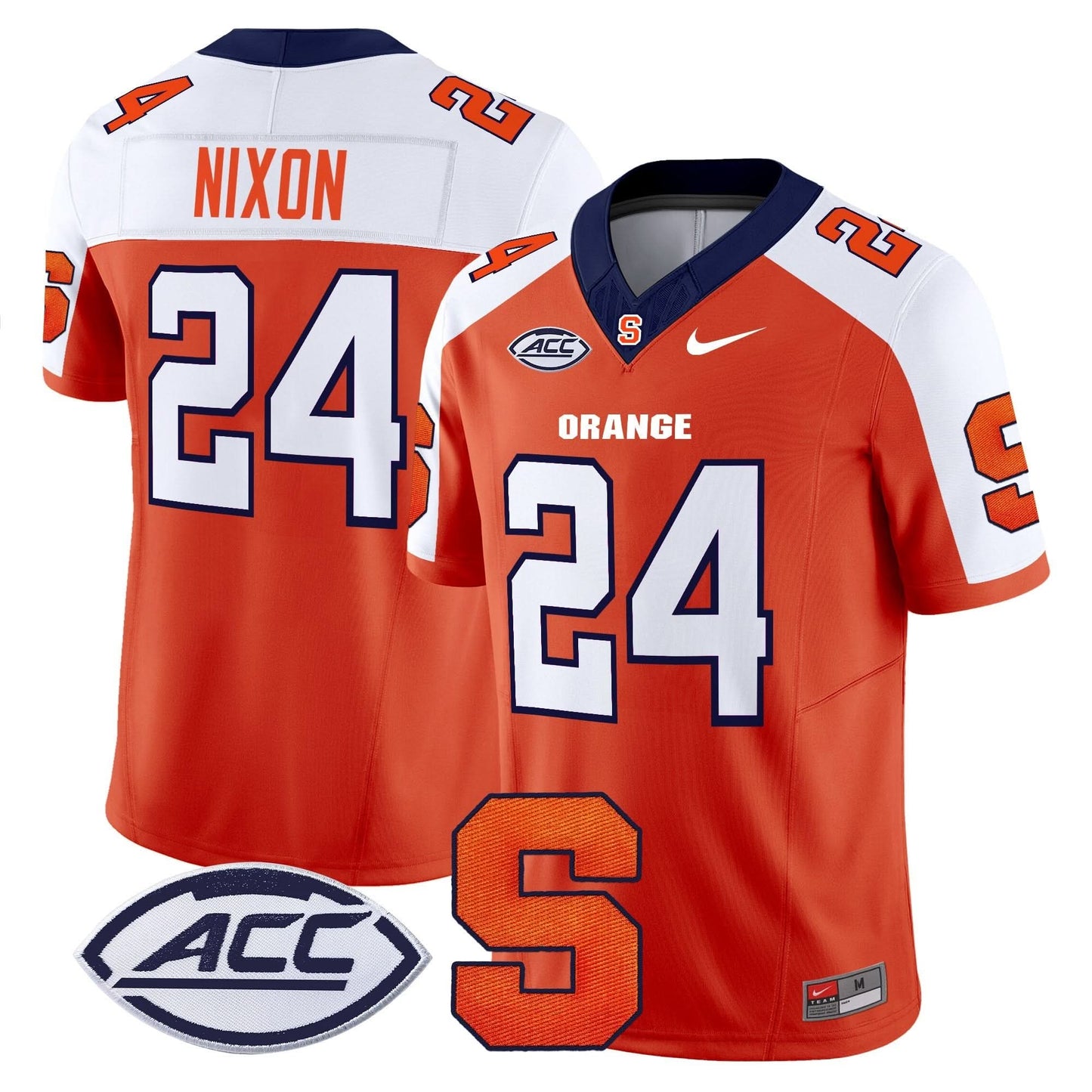 Syracuse Orange 2025 Vapor Limited Jersey - All stitched