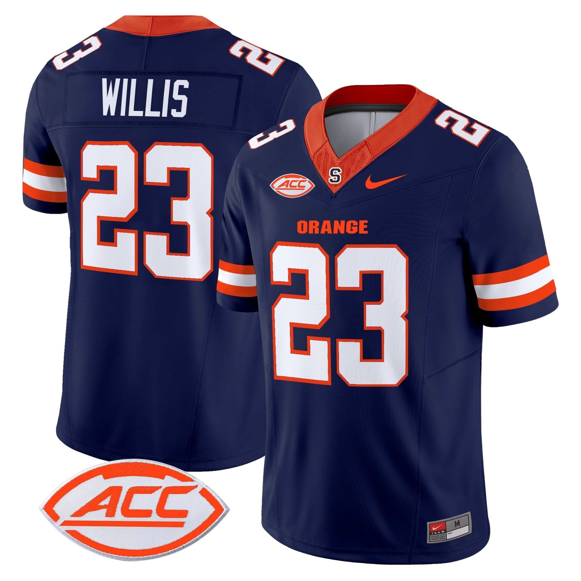 Syracuse Orange 2025 Vapor Limited Jersey - All stitched
