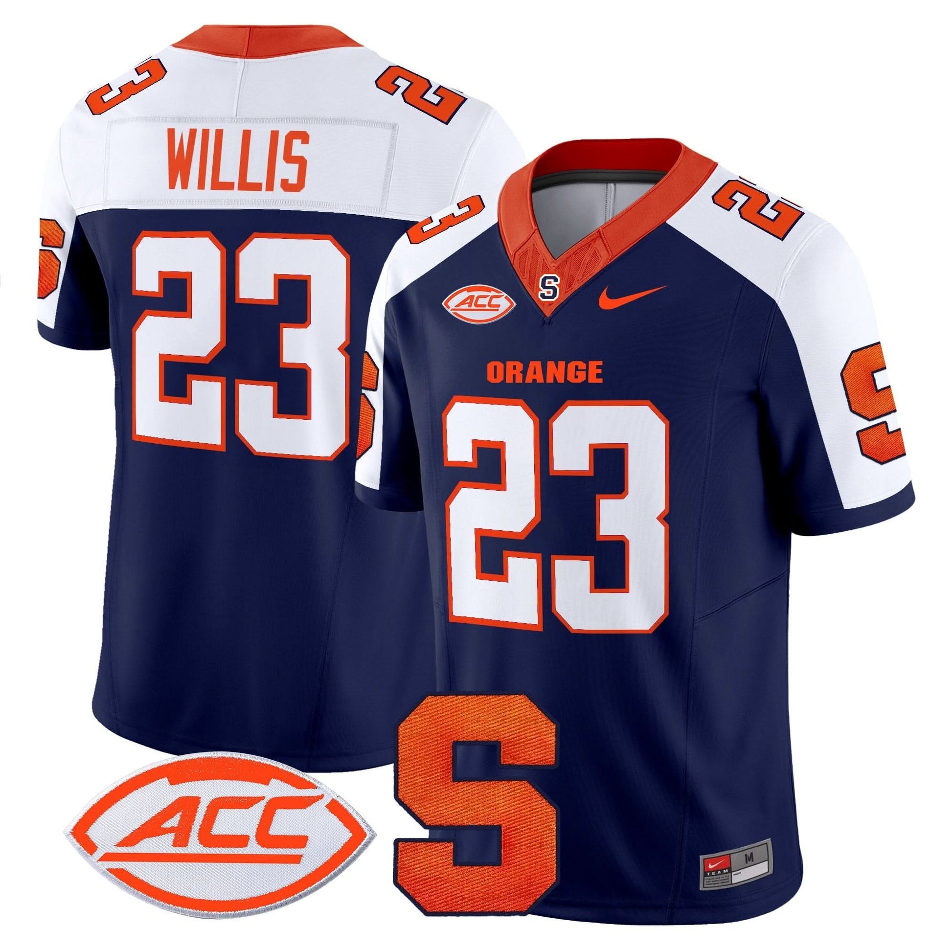 Syracuse Orange 2025 Vapor Limited Jersey - All stitched